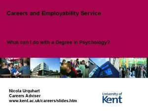 Careers and employability kent