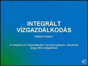 INTEGRLT VZGAZDLKODS BMEEOVVMX 61 A Vzptsi s Vzgazdlkodsi