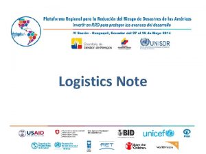 Logistics Note Important Facts About Ecuador Guayaquil Ecuador