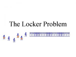 The locker problem