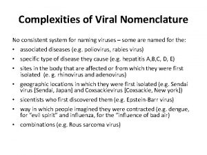 Virus mnemonic