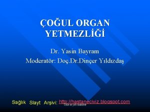 Dr yasin bayram