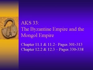 What was the impact of russia’s “mongol years”?