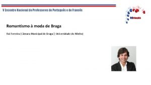 V Encontro Nacional de Professores de Portugus e