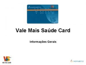 Vale mais card Vale mais card