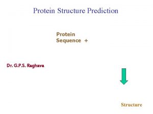 Rna secondary structure prediction Rna secondary structure prediction