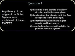 The condensation sequence theory explains why