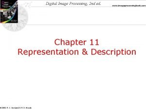 What is boundary descriptors in digital image processing