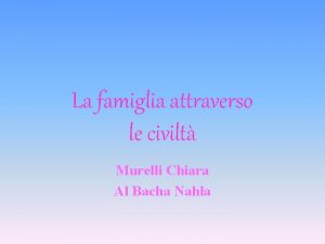 Chiara murelli