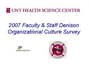 Denison organizational culture survey