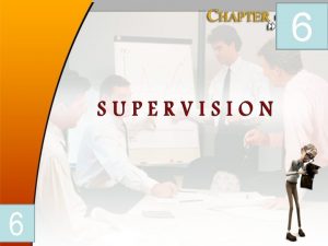 Supervision introduction