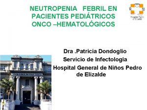 Criterios de neutropenia febril