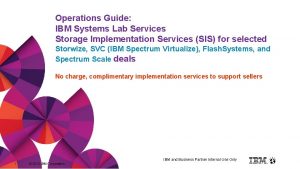 Ibm systems lab services