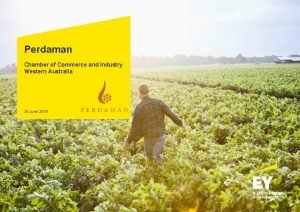 Perdaman Chamber of Commerce and Industry Western Australia