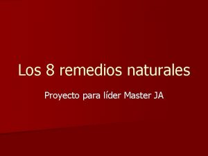 8 remedios naturales