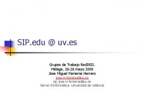 Edu sip