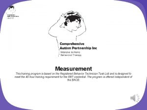 Discontinuous measurement rbt