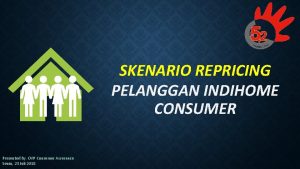 SKENARIO REPRICING PELANGGAN INDIHOME CONSUMER Presented by OVP