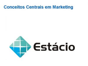 Conceitos fundamentais do marketing