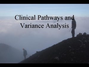 Variance analysis in nursing