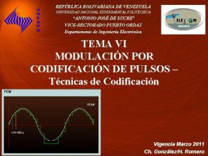 REPBLICA BOLIVARIANA DE VENEZUELA UNIVERSIDAD NACIONAL EXPERIMENTAL POLITCNICA