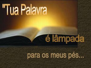 Salmo 118, 105 Salmo 118, 105