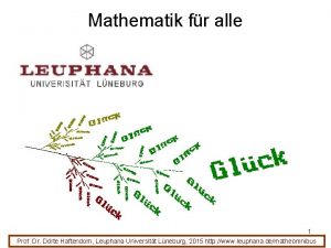 Mathematik fr alle 1 Prof Dr Drte Haftendorn