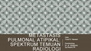 Atelektasis radiologi