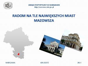 URZD STATYSTYCZNY W WARSZAWIE http warszawa stat gov