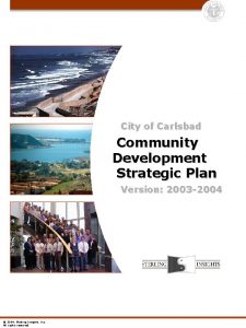 0 City of Carlsbad Community Development Strategic Plan