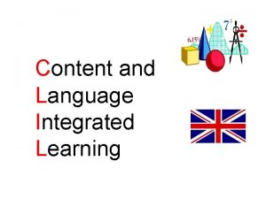 Content and Language Integrated Learning Quadratic functions OBJECTIVES