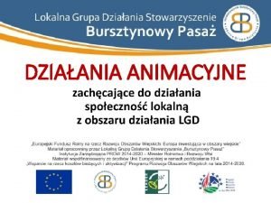 DZIAANIA ANIMACYJNE Konkurs Aktywne Soectwo w 2017 r