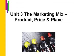 Elements of product mix