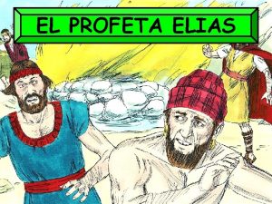 Elias ylos profetas de baal 1 reyes 18 20-39