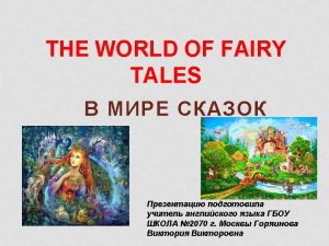 1 4 NAME FAIRYTALES 2 3 5 6