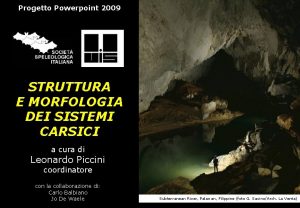Progetto Powerpoint 2009 STRUTTURA E MORFOLOGIA DEI SISTEMI