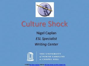 Culture shock writing