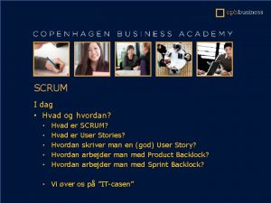 Hvad er scrum Hvad er scrum