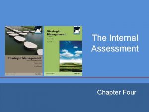 The Internal Assessment Chapter Four Key Internal Forces