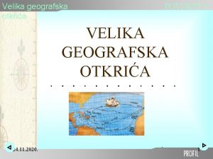 Geografska otkrića
