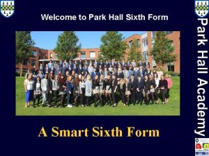 Park hall sixth form