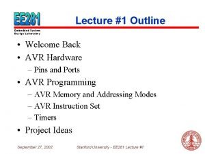 Embedded system design