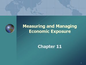 Measuring and managing operating exposure