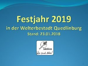 1100 jahre quedlinburg