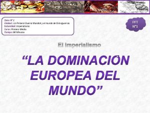 Causas del imperialismo políticas