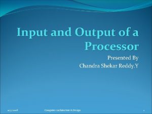 Conclusion for input and output devices of computer