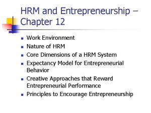 Dimensions of hrm