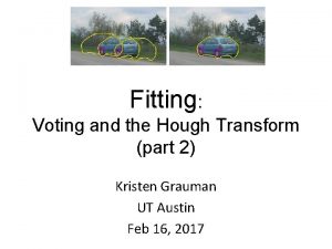 Fitting Voting and the Hough Transform part 2