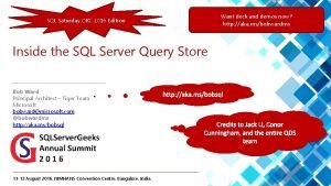 SQL Saturday OKC 2016 Edition Inside the SQL