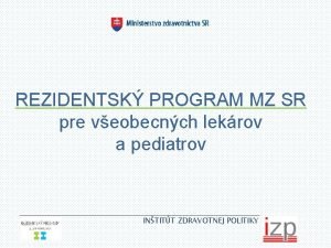 Szu rezidentský program